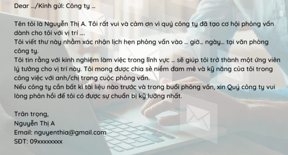 tra loi mai xac nhan phong van 1 tra loi mai xac nhan phong van 1