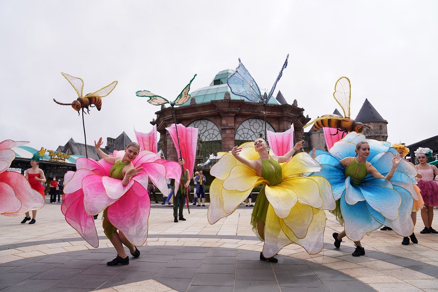 le hoi mua xuan 2023 tai sun world ba na hills 5