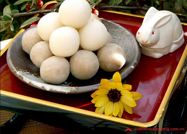 banh gao tsukimi dango banh gao tsukimi dango