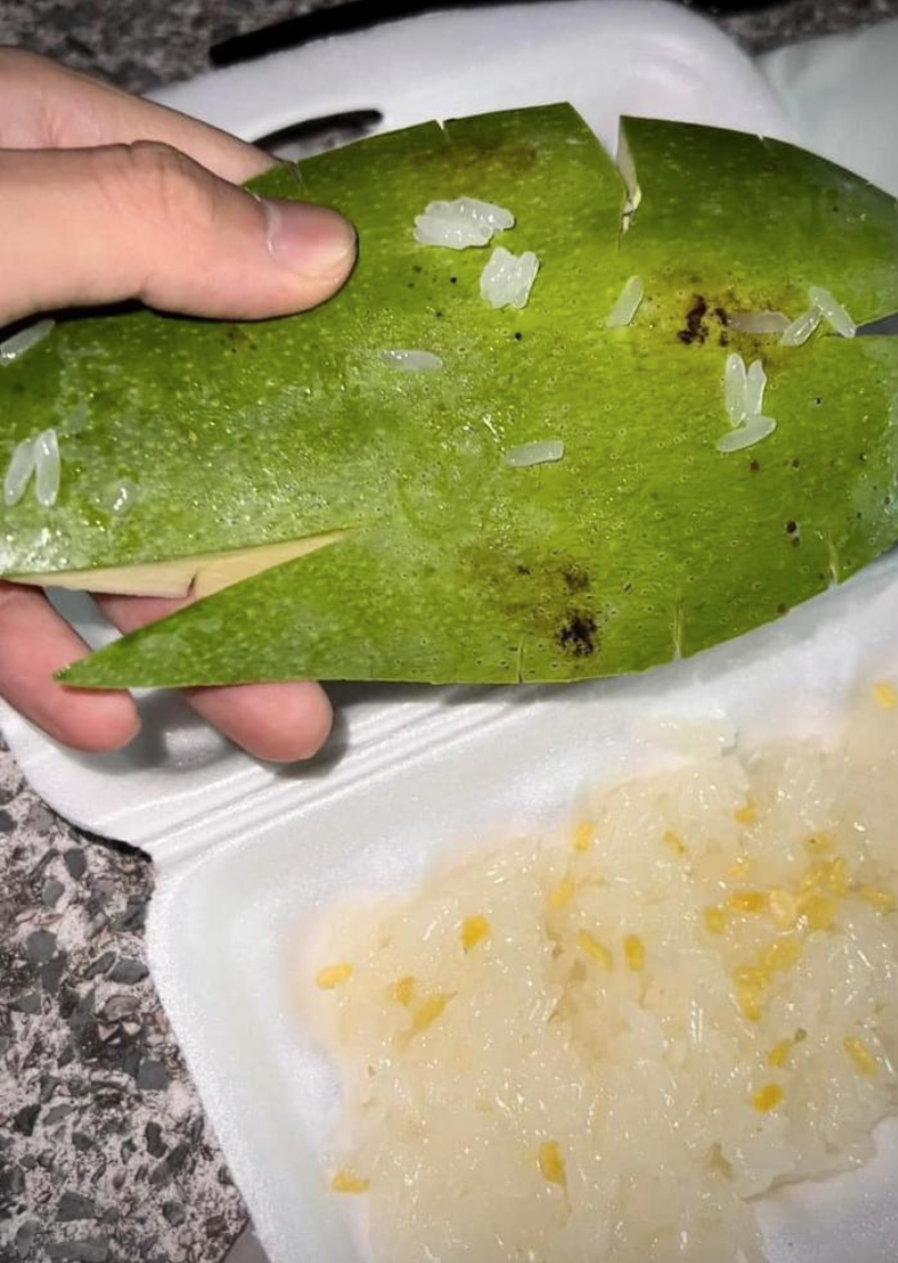 chang trai tuc bay mau khi nhan mon xoi xoai doc la dan mang duoc phen cuoi nac ne dspl