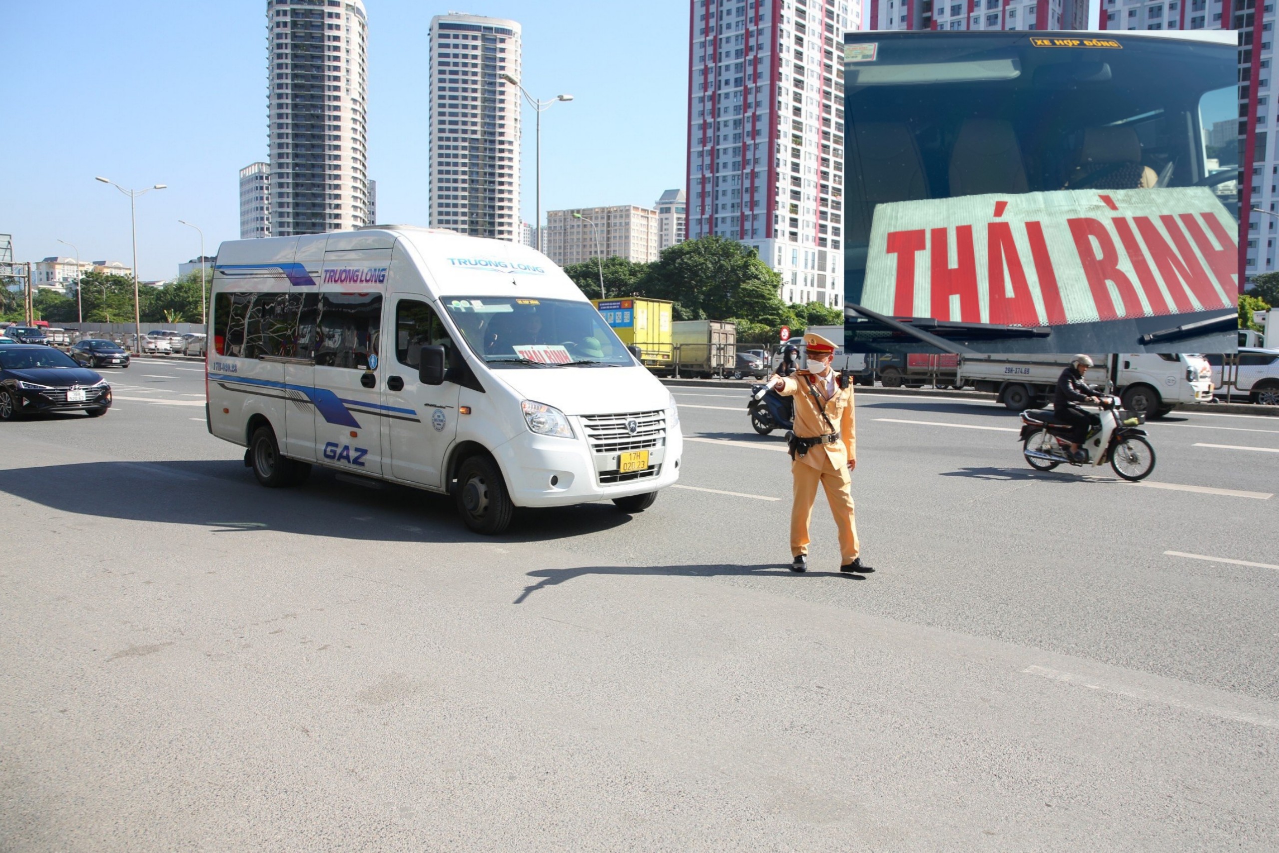 ha noi csgt xu ly tam giu nhieu xe hop dong tra hinh dspl3