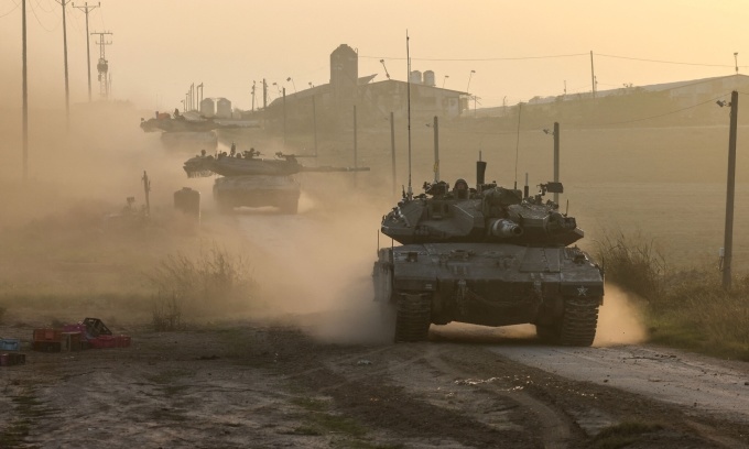 my thao luan voi israel ve giam cuong do hoat dong quan su tai dai gaza