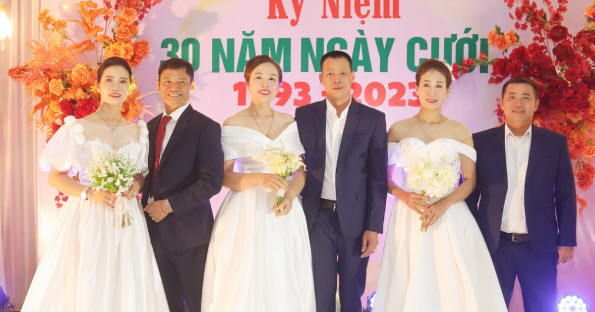 3 cap ban than ket hon cung 1 nam 30 nam sau van quyet dinh to chuc le ky niem cung 1 ngay
