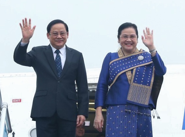 thu tuong lao sonexay siphandone den ha noi bat dau chuyen tham chinh thuc viet nam 1