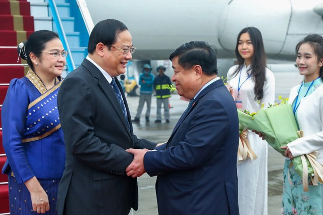 thu tuong lao sonexay siphandone den ha noi bat dau chuyen tham chinh thuc viet nam 3
