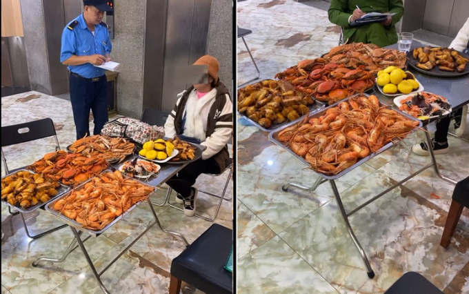 vu dut tui 7kg hai san mang ve khi an buffet thuc khach tuong duoc lay phan nhu o que dspl1