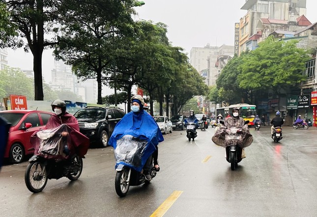 mien bac sap chuyen mua nho rai rac vao ngay khai xuan