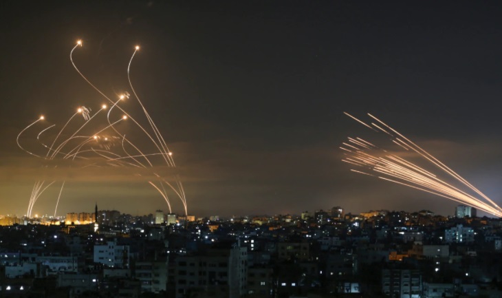 he thong phong thu cua israel dang chan uav dspl