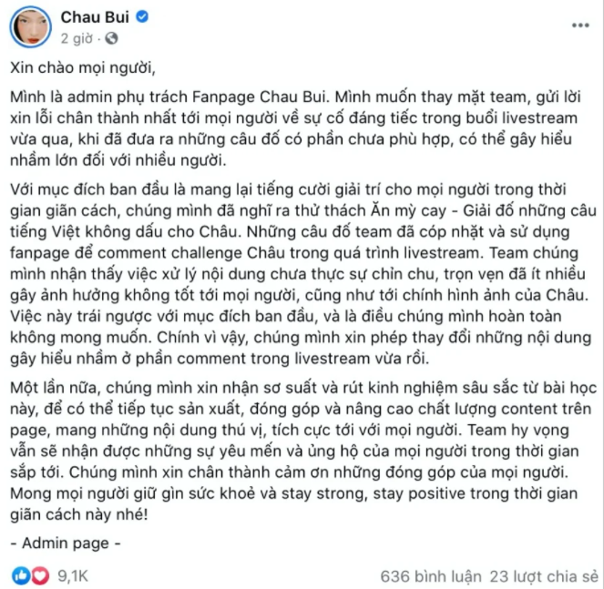 chau bui livestream doc tieng viet khong dau voi loat noi dung nhay cam chau bui livestream doc tieng viet khong dau voi loat noi dung nhay cam