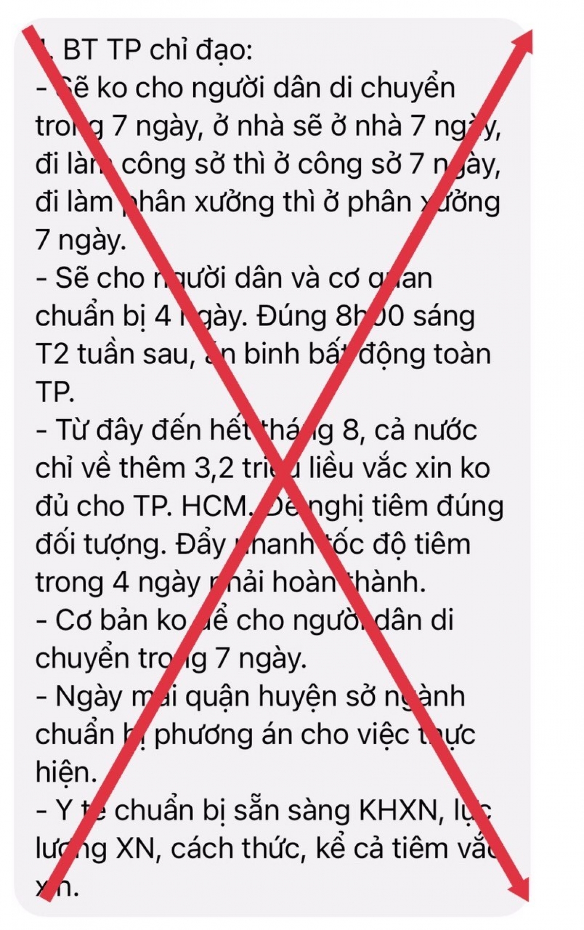 tphcm bac thong tin khong cho nguoi dan di chuyen trong 7 ngay dspl