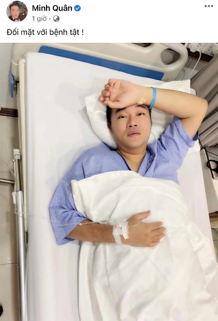ca si minh quan vua duoc phau thuat cat bo 80 da day
