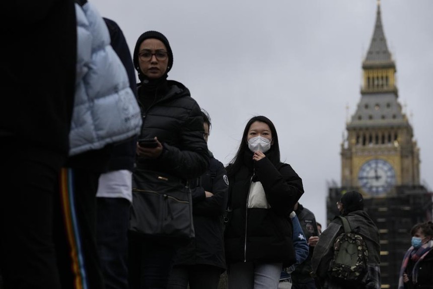 anh ghi nhan ca nhiem moi ky luc giua luc bien chung omicron lay lan spl