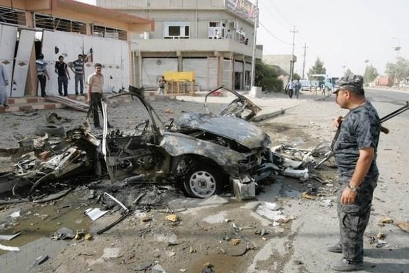 iraq no bom o kirkuk nhieu canh sat thiet mang d