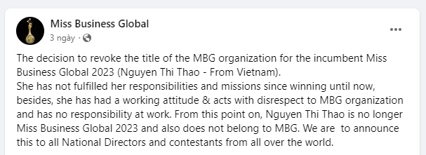 nguoi dep viet nam bi tuoc vuong mien hoa hau doanh nhan toan cau dpl nguoi dep viet nam bi tuoc vuong mien hoa hau doanh nhan toan cau dpl