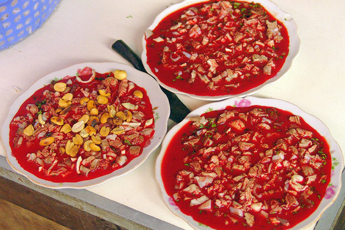 7 cach lam tiet canh vit