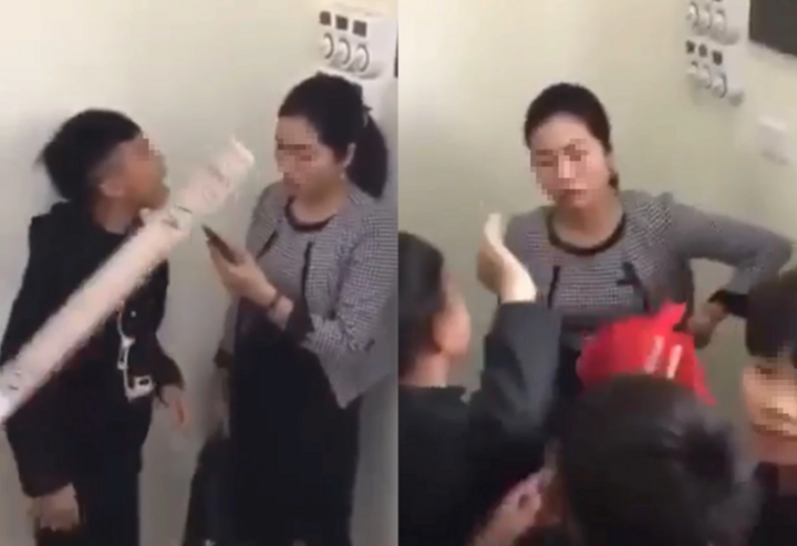 co giao bi nhom hoc sinh xuc pham hanh hung toi mat an mat ngu tram cam nguoi sut vai can