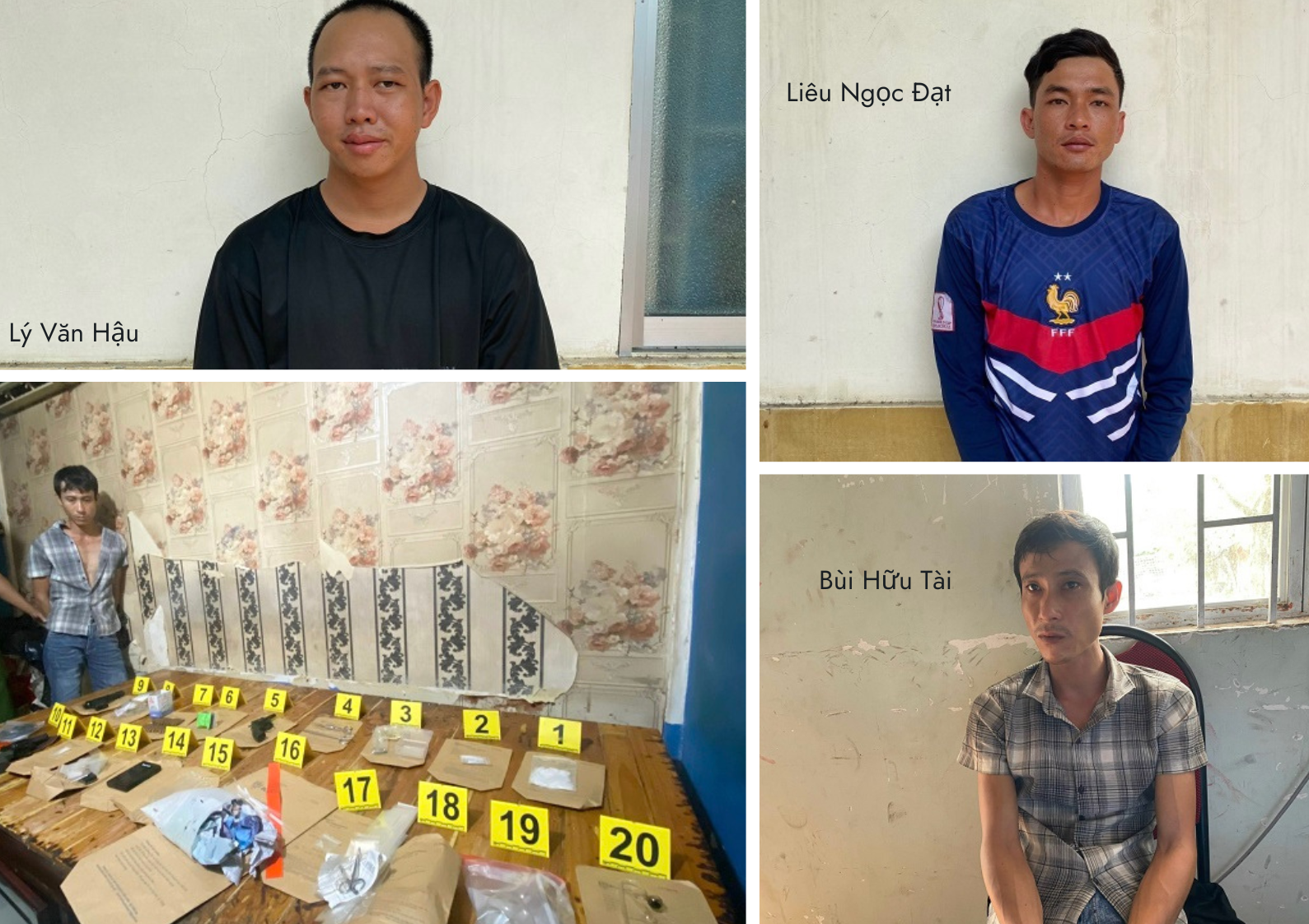tin tuc phap luat moi nhat ngay 11 12 2023 bat qua tang 3 nghi pham tang tru ma tuy thu giu 4 vat nghi la sung 1
