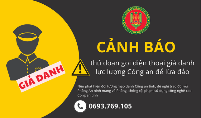 cong an hau giang canh bao tinh trang mao danh lanh dao cong an tinh