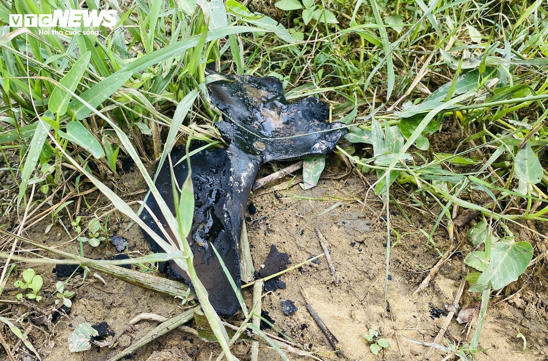 nguoi dan leo bui tre gom manh vo may bay su 22m4 roi tai quang nam 12