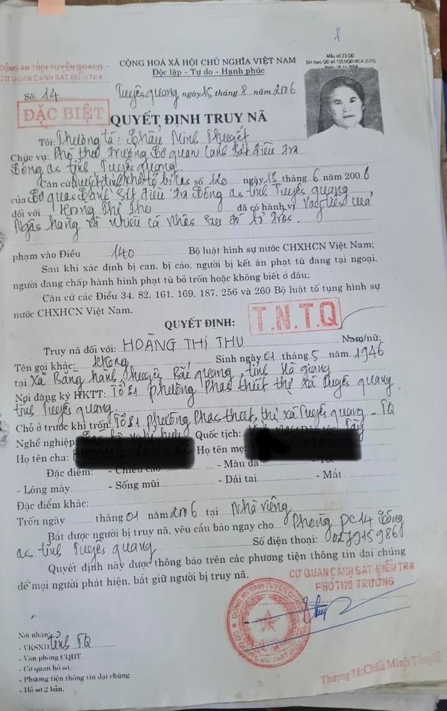 cu ba 78 tuoi bi bat sau 18 nam tron truy na an minh tai binh phuoc 2