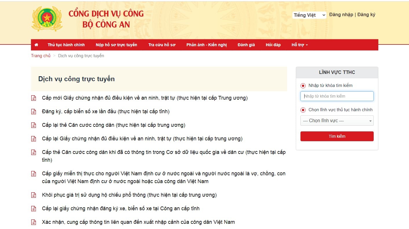 huong dan thu tuc lam ho chieu online nhanh nhat 2