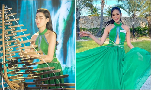 trinh dien dan t rung gay an tuong do thi ha lot vong ban ket tai nang tai miss world 2021 3