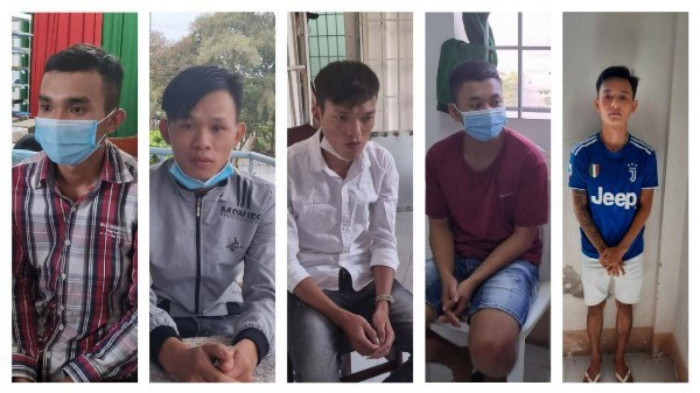 vu chem lia ban tay nam thanh nien o kien giang bat tam giam 5 nghi pham