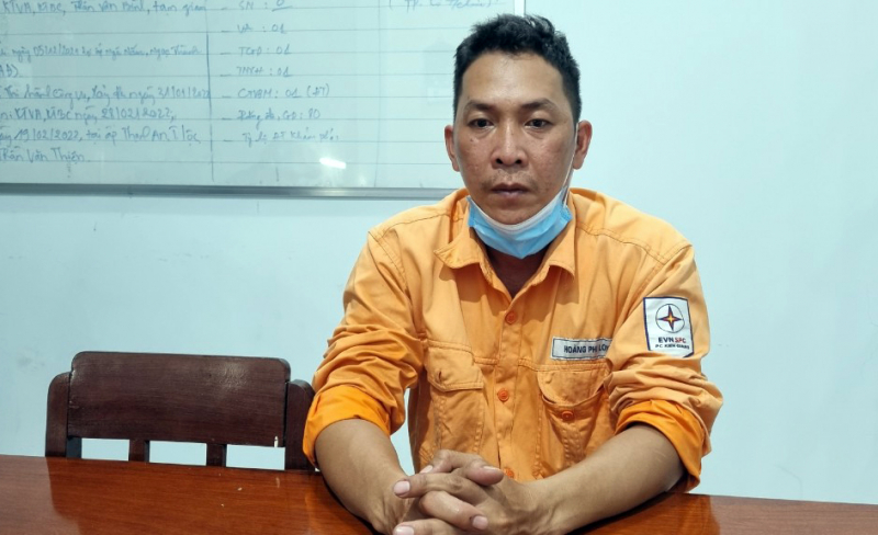 no nan nhan vien dien luc trom thiet bi tren 2 ty dong no nan nhan vien dien luc trom thiet bi tren 2 ty dong