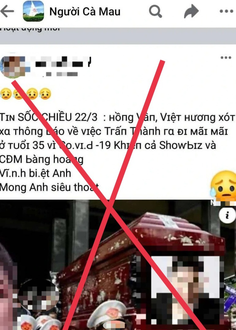 truy tim nguoi dang tin that thiet tran thanh tu vong vi covid 19