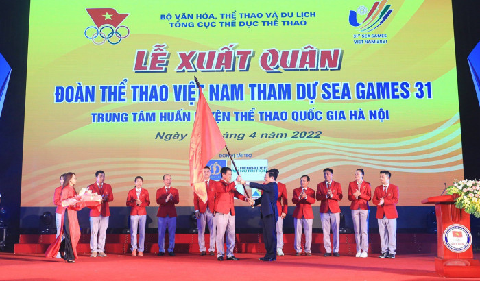 sea games 31 doan the thao viet nam xuat quan quyet gianh ngoi dau