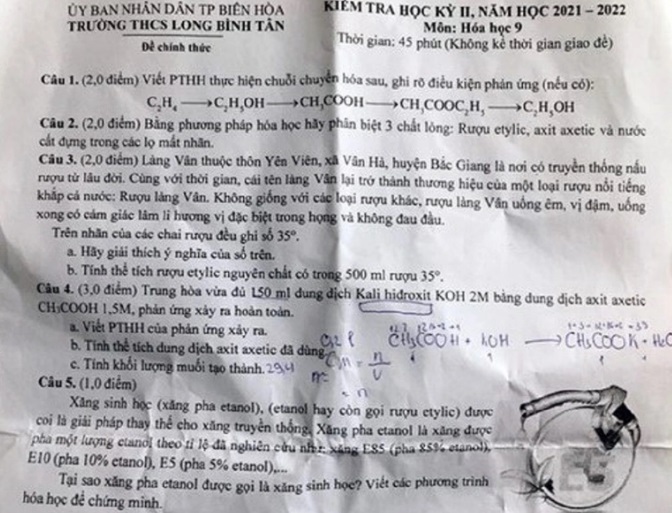 dong nai phu huynh buc xuc de thi mon hoa nhu quang cao ruou lang van dong nai phu huynh buc xuc de thi mon hoa nhu quang cao ruou lang van