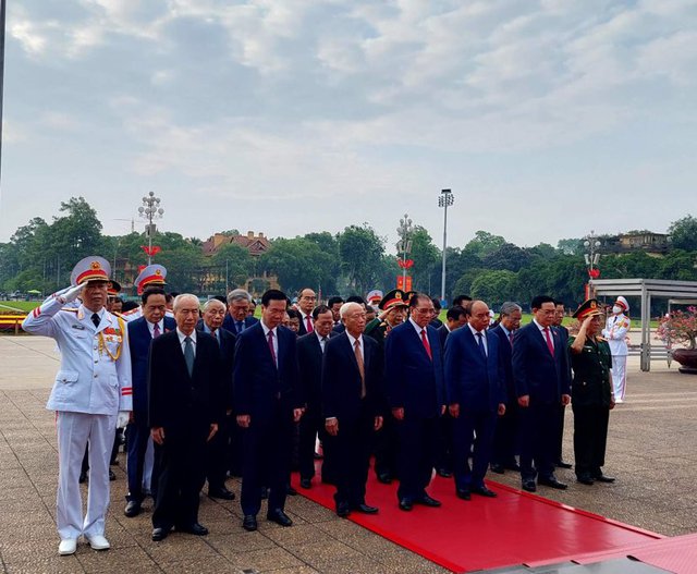 lanh dao dang nha nuoc vao lang vieng chu tich ho chi minh 1 lanh dao dang nha nuoc vao lang vieng chu tich ho chi minh 1