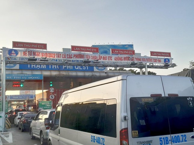 bat dau thu phi tu dong cao toc tphcm long thanh dau giay