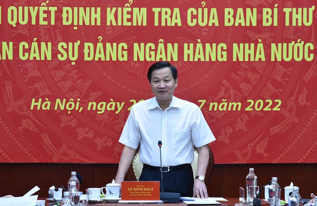 ban bi thu trung uong dang kiem tra ban can su dang ngan hang nha nuoc viet nam1 ban bi thu trung uong dang kiem tra ban can su dang ngan hang nha nuoc viet nam1