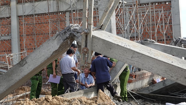 vu sap tuong 5 nguoi chet o binh dinh mo rong dieu tra truy trach nhiem tap the ca nhan