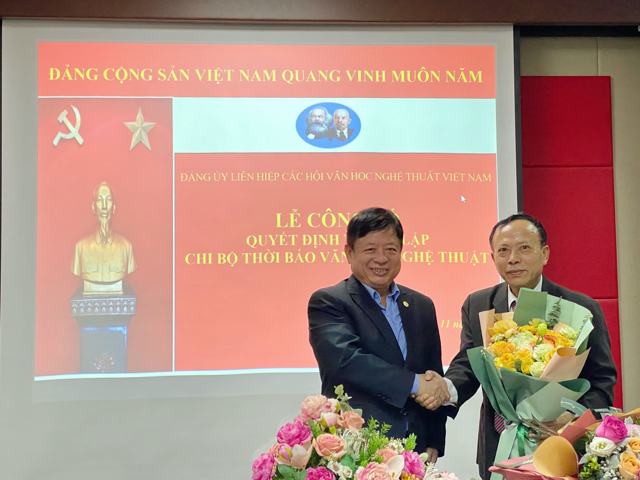 le cong bo quyet dinh thanh lap chi bo thoi bao van hoc nghe thuat9 le cong bo quyet dinh thanh lap chi bo thoi bao van hoc nghe thuat9