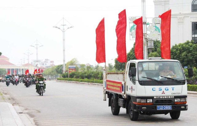 quang ninh tp mong cai tang cuong dam bao atgt dip cuoi nam