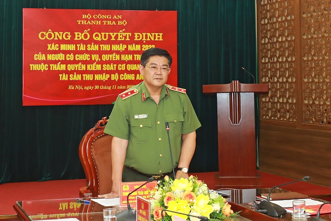 bo cong an tien hanh xac minh tai san thu nhap 14 nguoi co chuc vu quyen han trong cong an nhan dan2