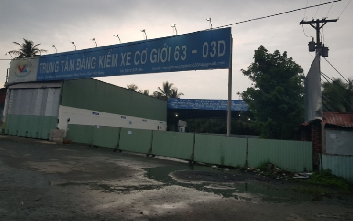 tam dinh chi mot trung tam dang kiem va 2 dang kiem vien o tien giang tam dinh chi mot trung tam dang kiem va 2 dang kiem vien o tien giang