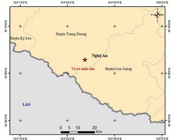 nghe an huyen tuong duong xay ra dong dat co do lon nghe an huyen tuong duong xay ra dong dat co do lon