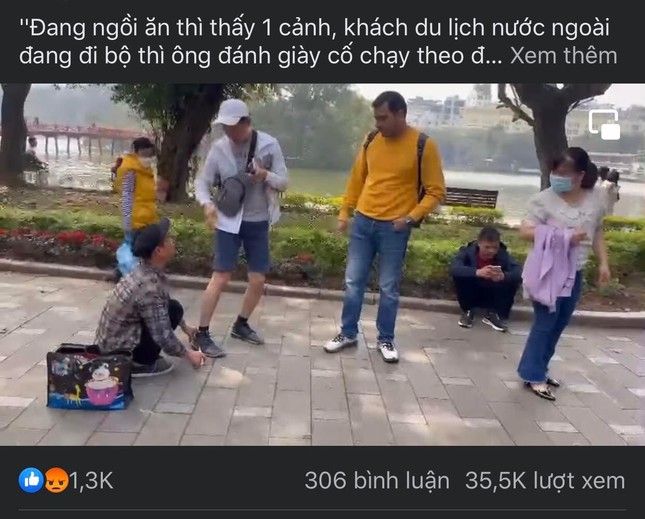 tu y gan keo vao giay du khach o ho guom nguoi dan ong bi phat 2 trieu dong tu y gan keo vao giay du khach o ho guom nguoi dan ong bi phat 2 trieu dong
