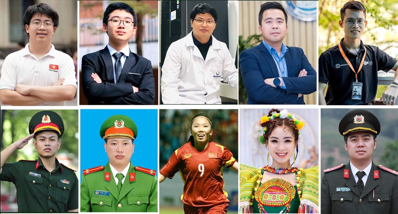 cong bo 10 guong mat tre viet nam tieu bieu 2022 cong bo 10 guong mat tre viet nam tieu bieu 2022