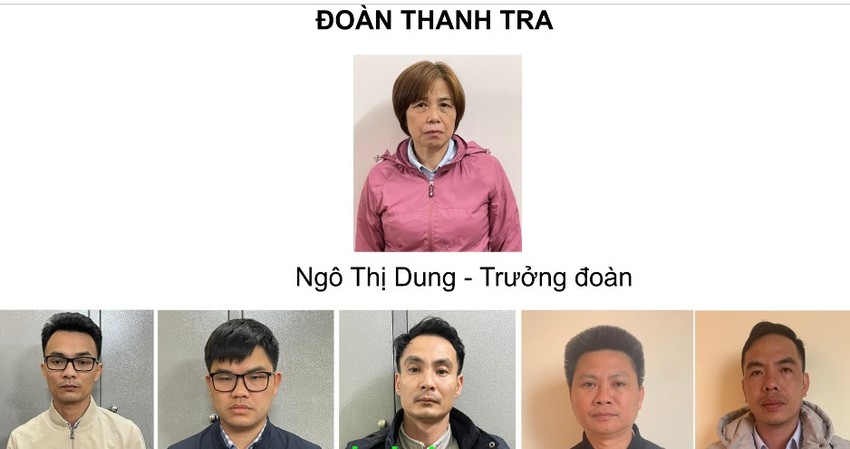 nhan hoi lo 6 can bo thanh tra tinh lai chau bi bat