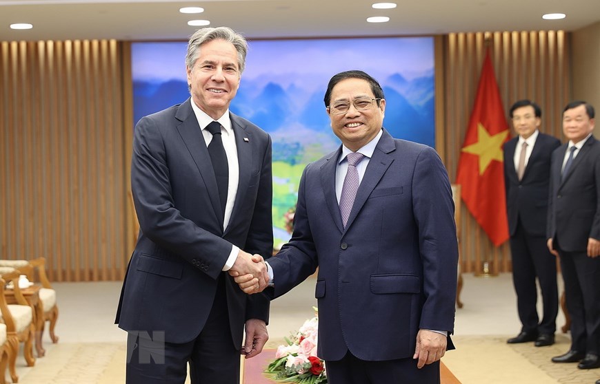thu tuong pham minh chinh tiep bo truong ngoai giao hoa ky11 thu tuong pham minh chinh tiep bo truong ngoai giao hoa ky11