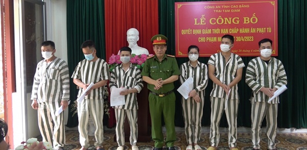 dac xa giam thoi han chap hanh an cho pham nhan dip 304 dac xa giam thoi han chap hanh an cho pham nhan dip 304