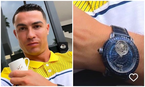 ronaldo khoe dong ho hieu gia dat hon chiec o to range rover toi 7 lan3 ronaldo khoe dong ho hieu gia dat hon chiec o to range rover toi 7 lan3