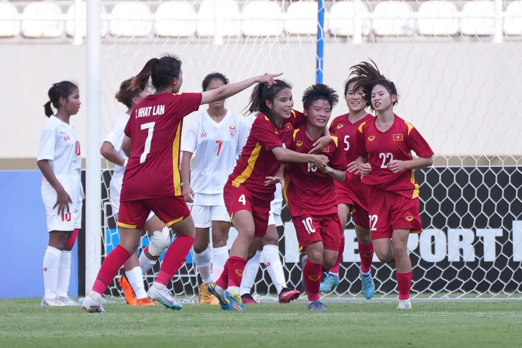 u19 nu viet nam gianh ve dau tien vao chung ket dong nam a 2023 u19 nu viet nam gianh ve dau tien vao chung ket dong nam a 2023