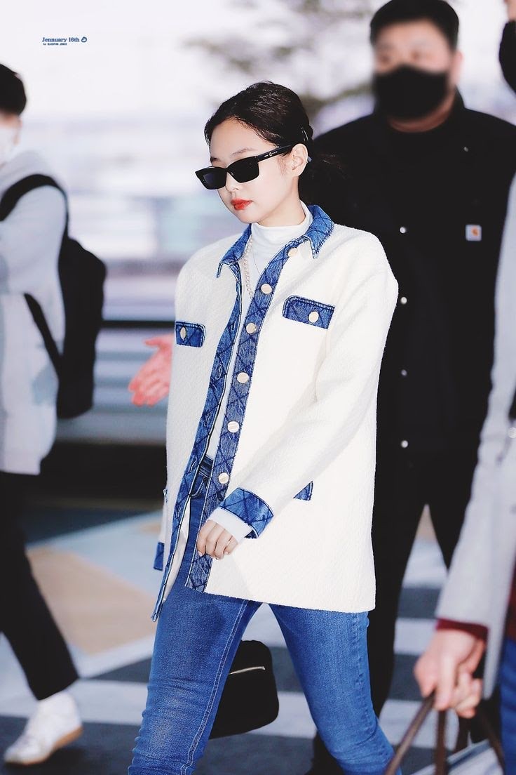 jennie blackpink tao trend voi thoi trang san bay khang dinh khi chat cay chanel song dspl 9