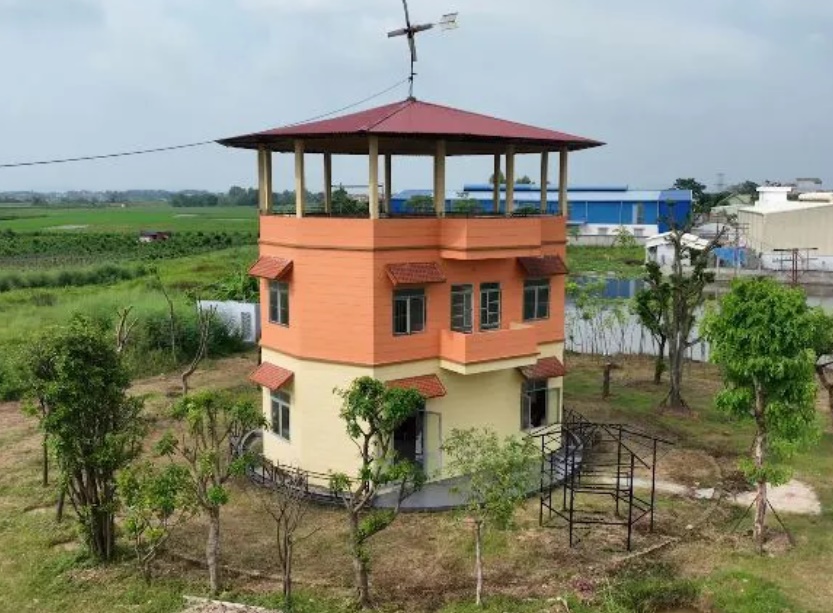 can canh ngoi nha xoay 360 do co mot khong hai o bac giang 2 can canh ngoi nha xoay 360 do co mot khong hai o bac giang 2