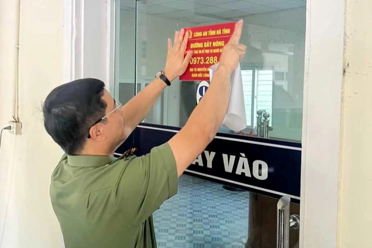 giam doc cong an tinh ha tinh cong khai so dien thoai ca nhan lam duong day nong